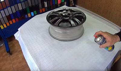 Как покрасить автомобильный диск в домашних условиях